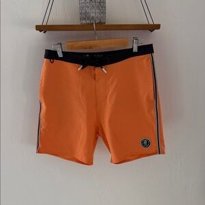Roark the “Chiller” Hybrid Orange Board Shorts - Size 32